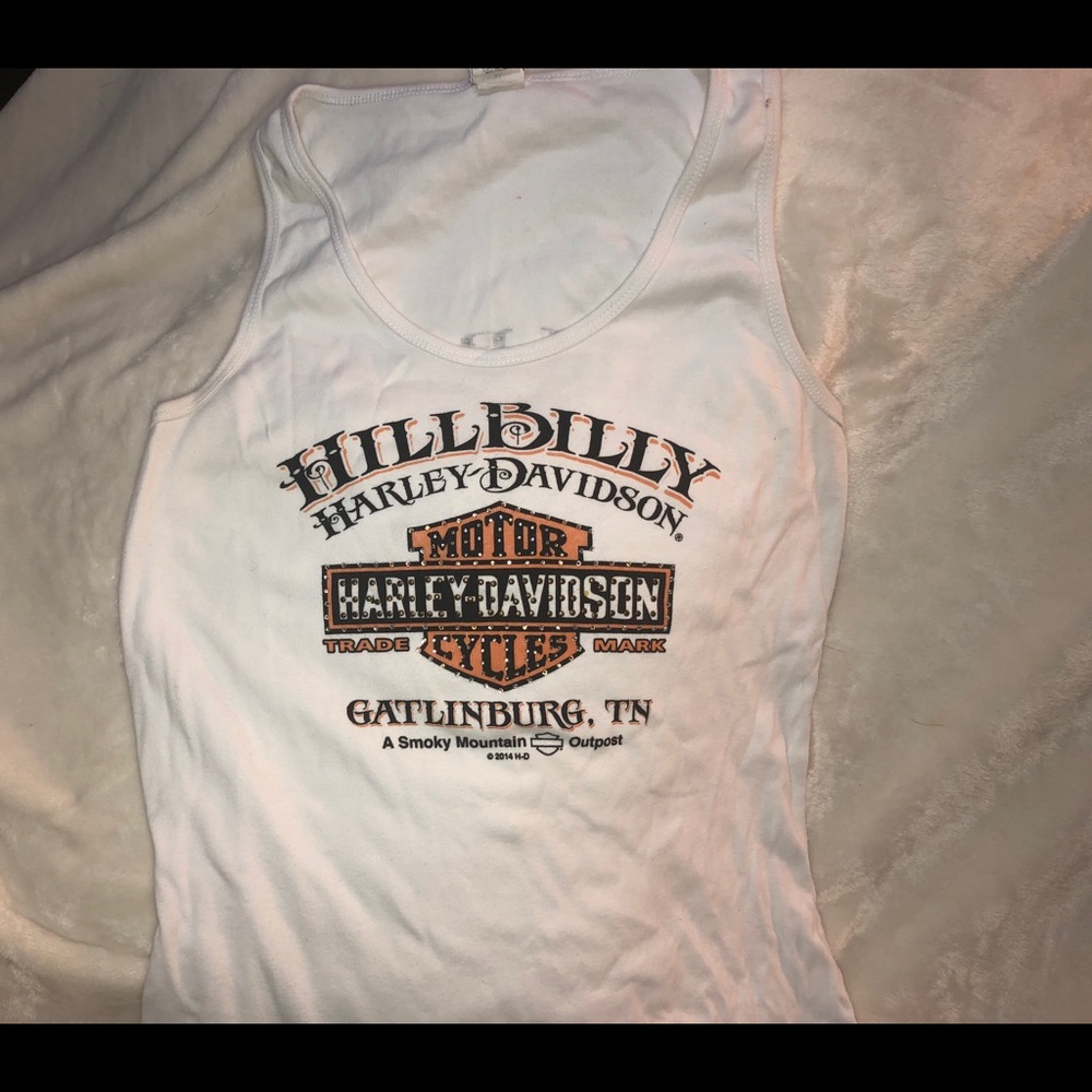 Hill Billy Harley Davidson Tank Top